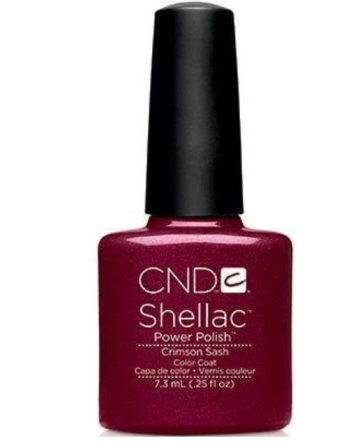 Ceinture cramoisie Shellac CND