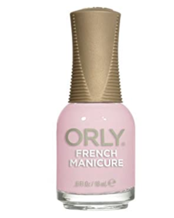 French Manucure Lunettes Roses