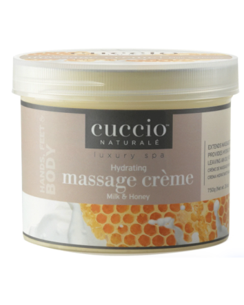 Crème de massage au lait et au miel Cuccio 940 ml