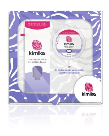KIMIKA Gift Kit  (Purple Glove+butter 227g)