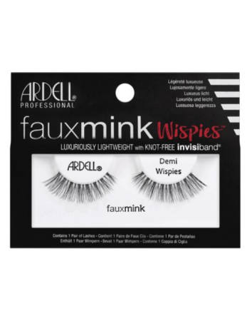 Faux cils en vison demi-effilés