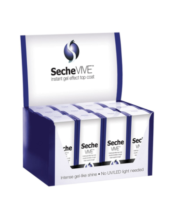 Seche Vite Couche de finition effet gel 0,5 0oz en boîte – Présentoir de 12 pièces