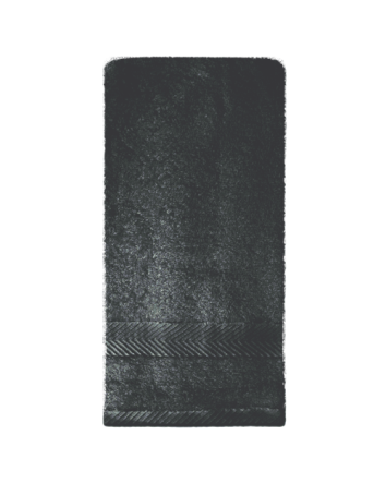 Serviette à Main (16 x 26) NOIR 12 PPK NOUVEAU Teinture Rapide Couleur/Pas de Décoloration