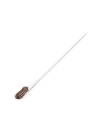 Brosse à lèvres jetable en poils de chèvre blancs – 25 pièces