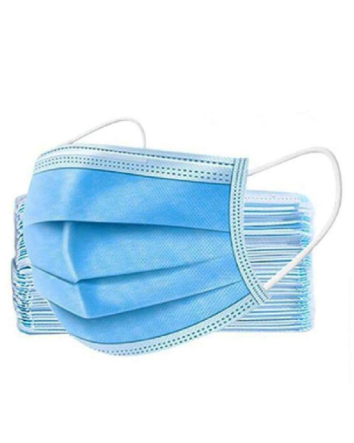 Masque facial BLEU bande auriculaire NON-MÉDICAL