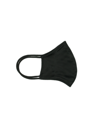 Masque facial en tissu réutilisable Noir