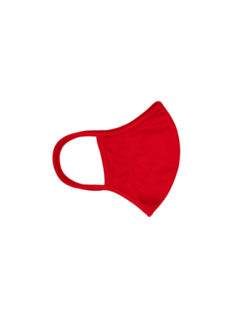 Masque facial en tissu réutilisable Rouge