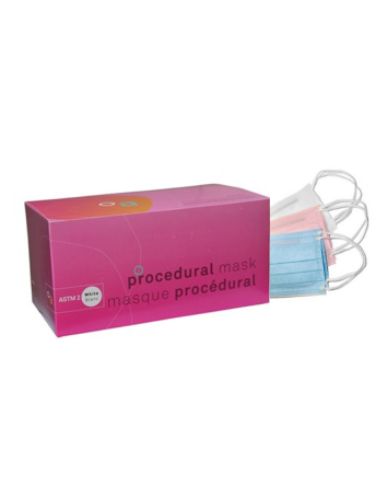 Masque à bandes auriculaires – Blanc