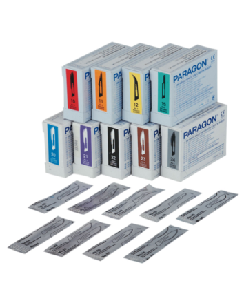 Scalpels en acier inoxydable Paragon #20