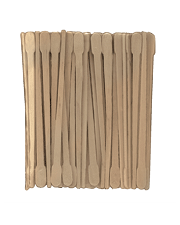 Bâtons de bois pour sourcils /Bâton en bois 3.5" Sourcils