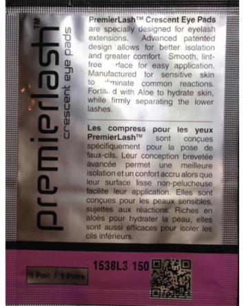 Patch gel croissant sans additifs avec incision