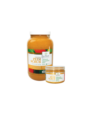 Gel gommant pédicure zeste d'orange mandarine