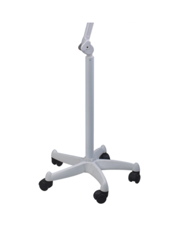 Lampe-loupe sur pied Blanc