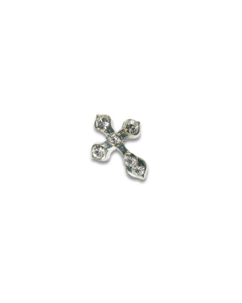 Swarovski Crystal Cross Jewel Charm 054