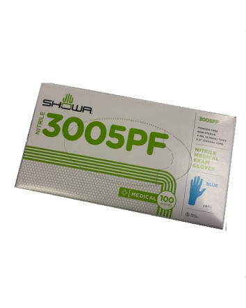 Gants bleus en nitrile G