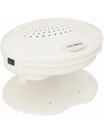 Sèche-ongles à double ventilateur, fonction automatique et manuelle, blanc