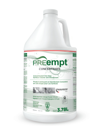 Désinfectant et nettoyant concentré