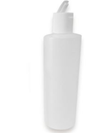 Bouteille de 8oz avec bouchon à charnière