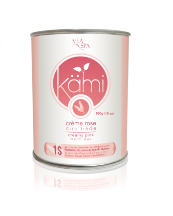 Cire chaude rose crémeuse Kami 