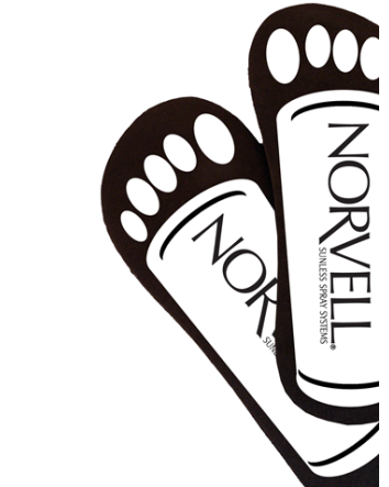 Pieds soignés en carton (25 paires)