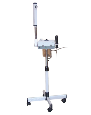 Appareil à vapeur pour le visage avec minuterie et haute fréquence