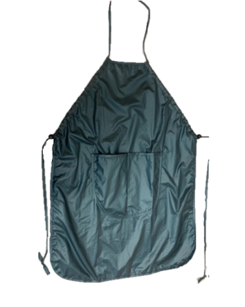 Tablier imperméable vert foncé