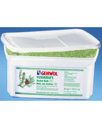 Bain de sel aux herbes