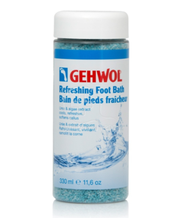 Bain de pieds rafraîchissant