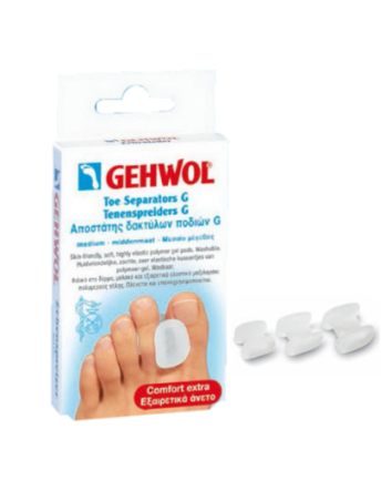 Séparateurs d'orteils G Gel polymère (S)