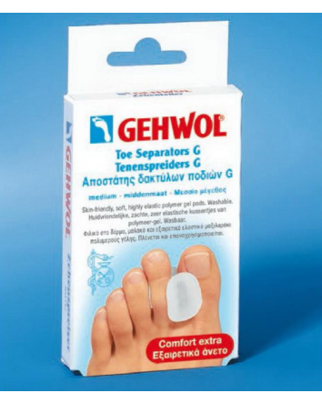 Séparateurs d’orteils en gel polymère-G (M)
