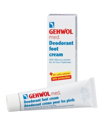 Crème déodorante pour les pieds