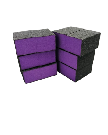 Tampon 3 voies Mini violet Block 60/100 (paquet de 12)