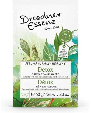 Dresdner Essenz Natural Sel De Bain/Bath Salt DETOX BATH SOAK 60g