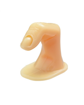 Doigt de pratique avec fente