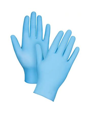Gants Bleu Nitrile 3.2 mil SP Boîte de 100 (L)