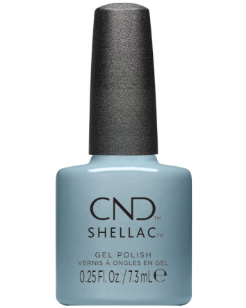 CND SHELLAC TEAL TEXTILE 0,25 oz #449 Collection Upcycle Chic Automne 2023