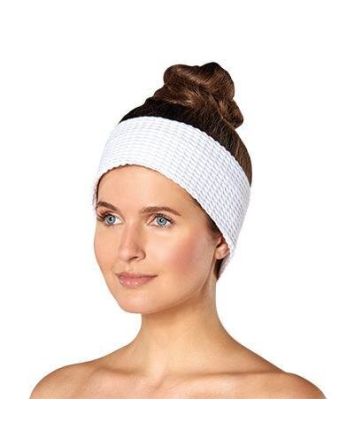 Bandeau Gaufre /Serre-Tete Gauffré (Blanc/)White)