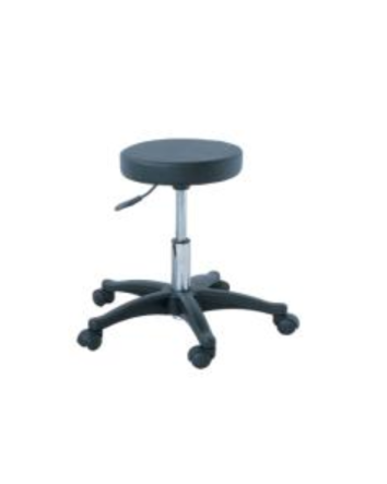 Stool Gas Lift BLACK / Tabouret ascenseur de gaz  19.5"x27"