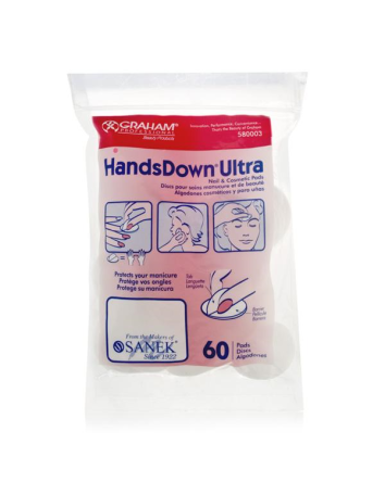 HANDSDOWN Ultra Nail and Cosmetic Pad 60 Pk