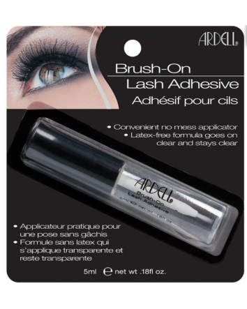 Adhésif pour cils à appliquer au pinceau