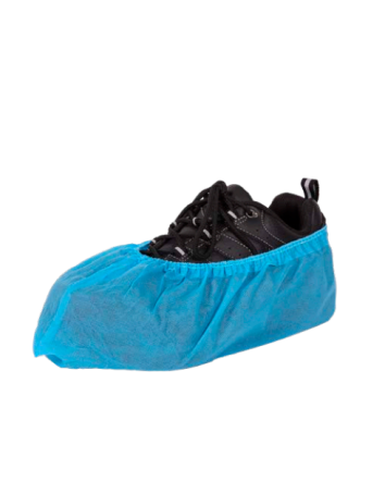 Couvre-chaussures bleus – Anti-dérapants