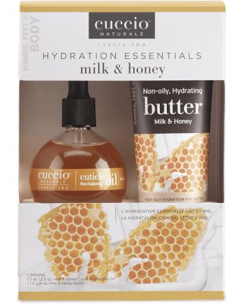 CUCCIO SPA ESSENTIAL KIT Lait et Miel
