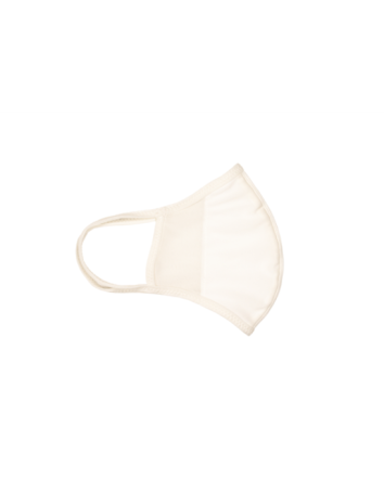 Masque facial en tissu réutilisable Ivoire