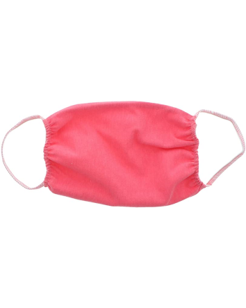 Masque en tissu lavable avec pochette pour filtre – Rose