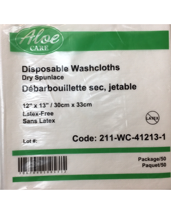 Lingettes jetables (12po x 13po)