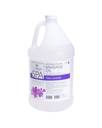 Huile de massage à la lavande claire