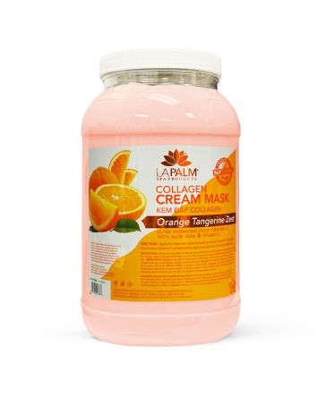 Masque pour les pieds LaPalm Zeste d'orange et de mandarine 1 gal