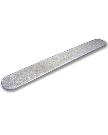 Lime à ongles diamantée blanche fine n° 1