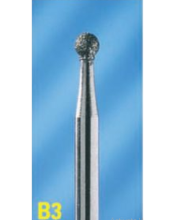 Foret diamanté pédicure petite boule 3/32''