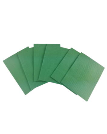 Bavettes à dos en plastique – Vert